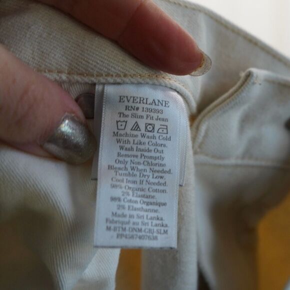EVERLANE Men's The Slim Fit Jean Organic Cotton Size 38X30‎ - Picture 8 of 9